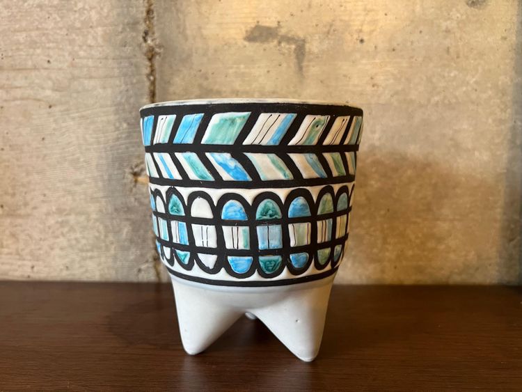 Vaso “Molaire” di Roger Capron, Vallauris, anni ’50-’60