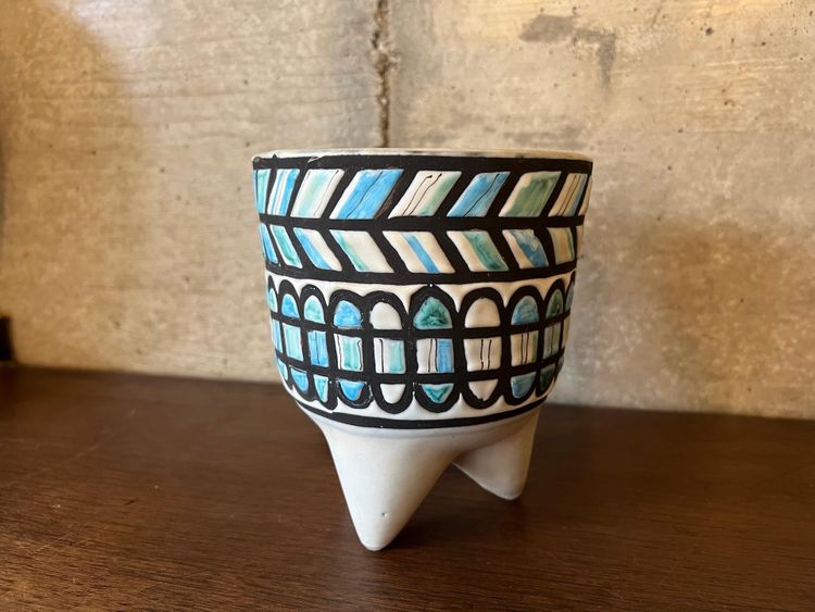 Vaso “Molaire” di Roger Capron, Vallauris, anni ’50-’60