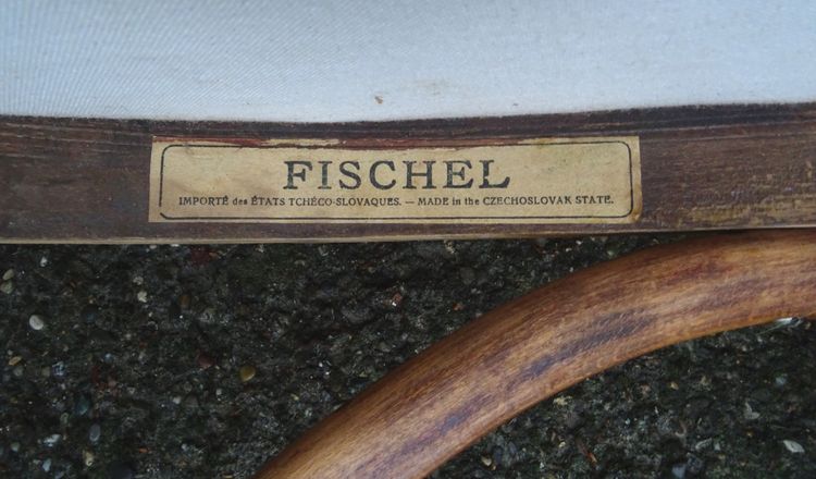 Fauteuils Fischel Art déco, vers 1925, assises "cuir" crème -prix par fauteuil-