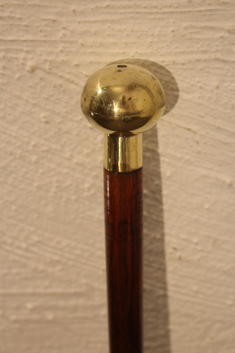 Decorative cane with a mechanism