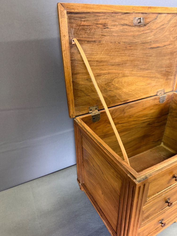 Comò-baul da cabina in stile Luigi XVI