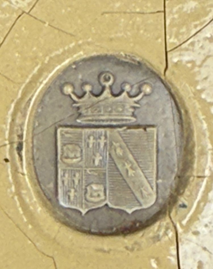 Deux sceaux en cire, famille Plantavit de la Pauze