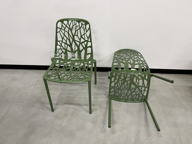 Stuhl-Duo „Fast Forest“, waldgrün