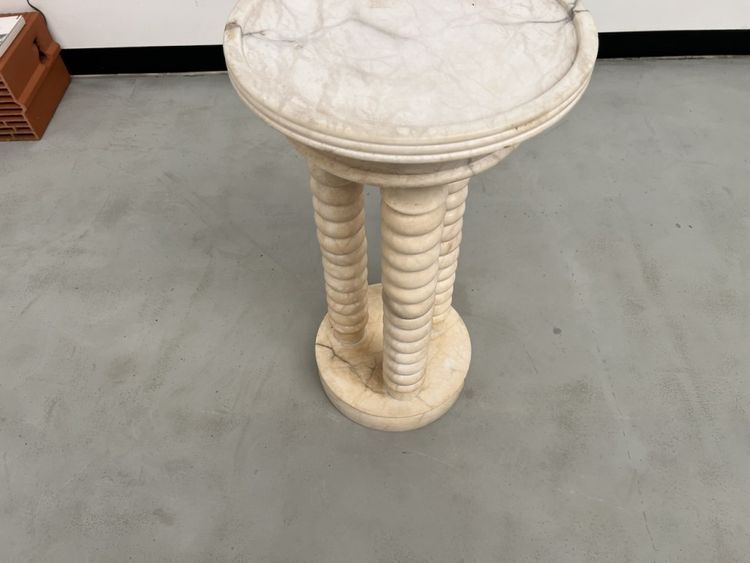 3-column marble bench, circa 1970