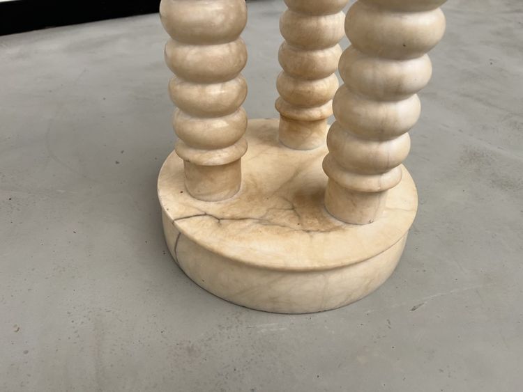 3-column marble bench, circa 1970