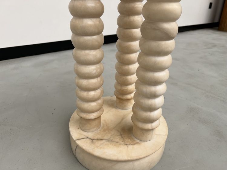 3-column marble bench, circa 1970