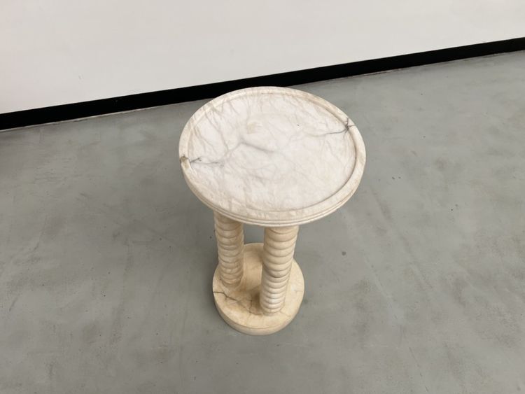 3-column marble bench, circa 1970