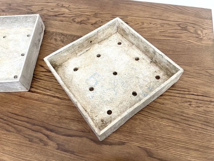 Set of 3 Willy Guhl planters