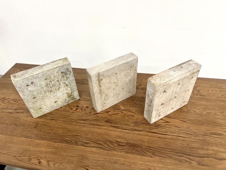 Set of 3 Willy Guhl planters