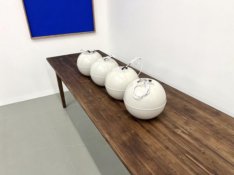Série de 4 enceintes sphériques Coaxial Bouyer