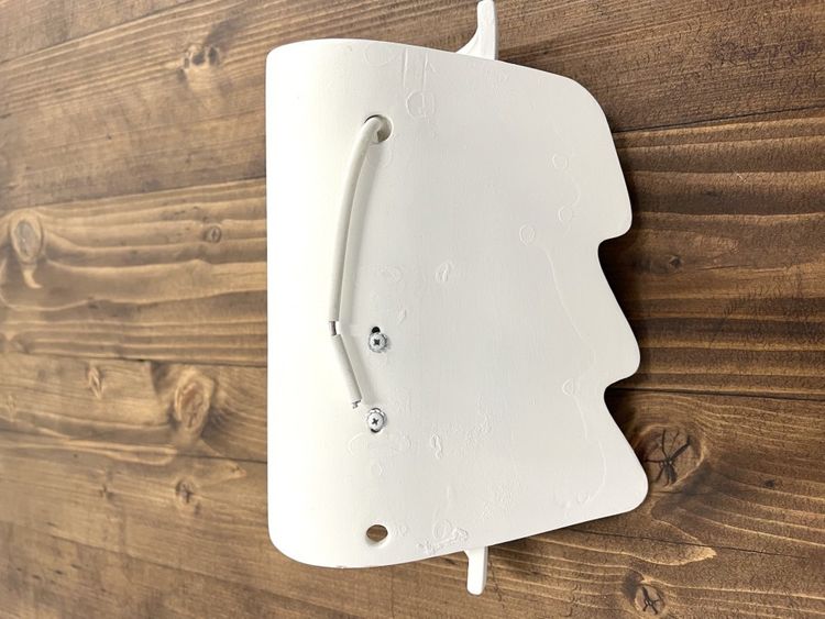 Pair of ceramic wall sconces, circa 1990