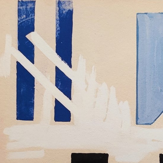 1970 Superb original lithograph František Kupka in limited edition