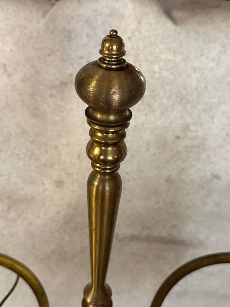 Lampadaire avec opalines