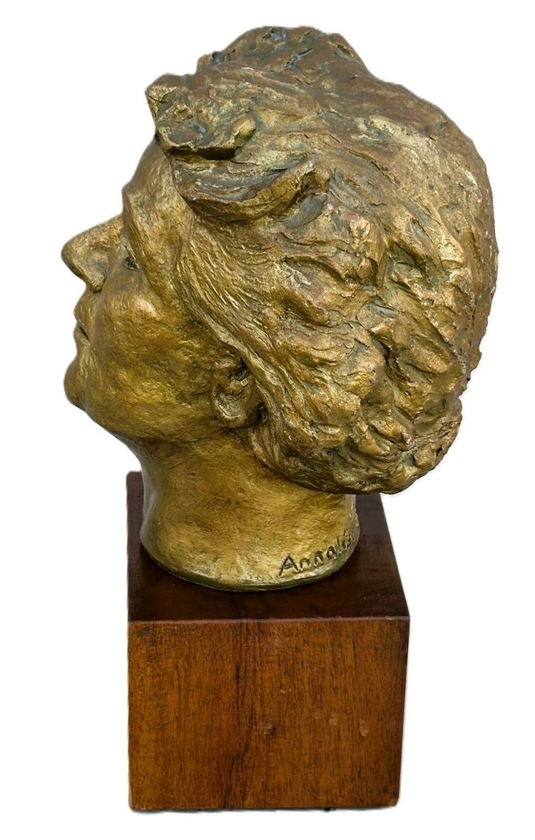 Gold-plated resin head