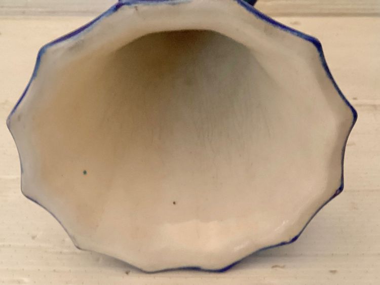 Longwy Trumpet Vase