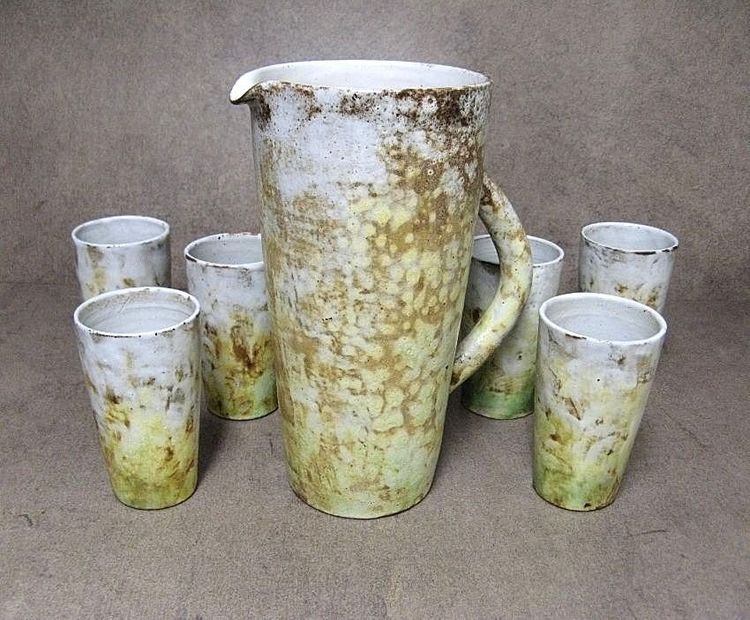 Orangeade Set by Alexandre Kostanda. Vallauris.