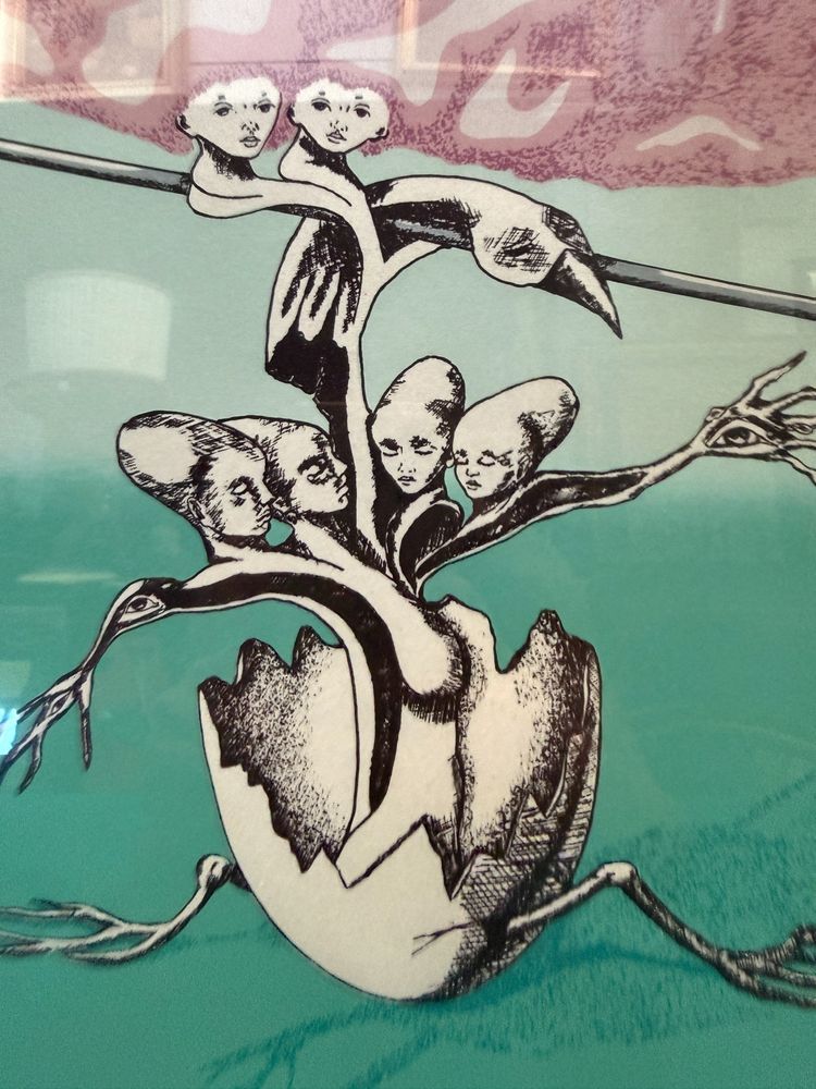 Artist's Proof Lithograph, Enzo Carnebianca, 56x43 cm