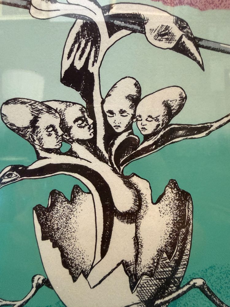 Artist's Proof Lithograph, Enzo Carnebianca, 56x43 cm