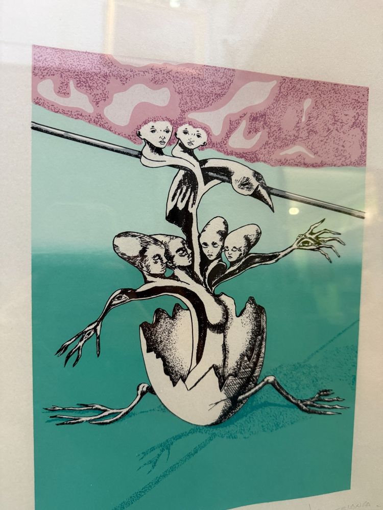 Artist's Proof Lithograph, Enzo Carnebianca, 56x43 cm