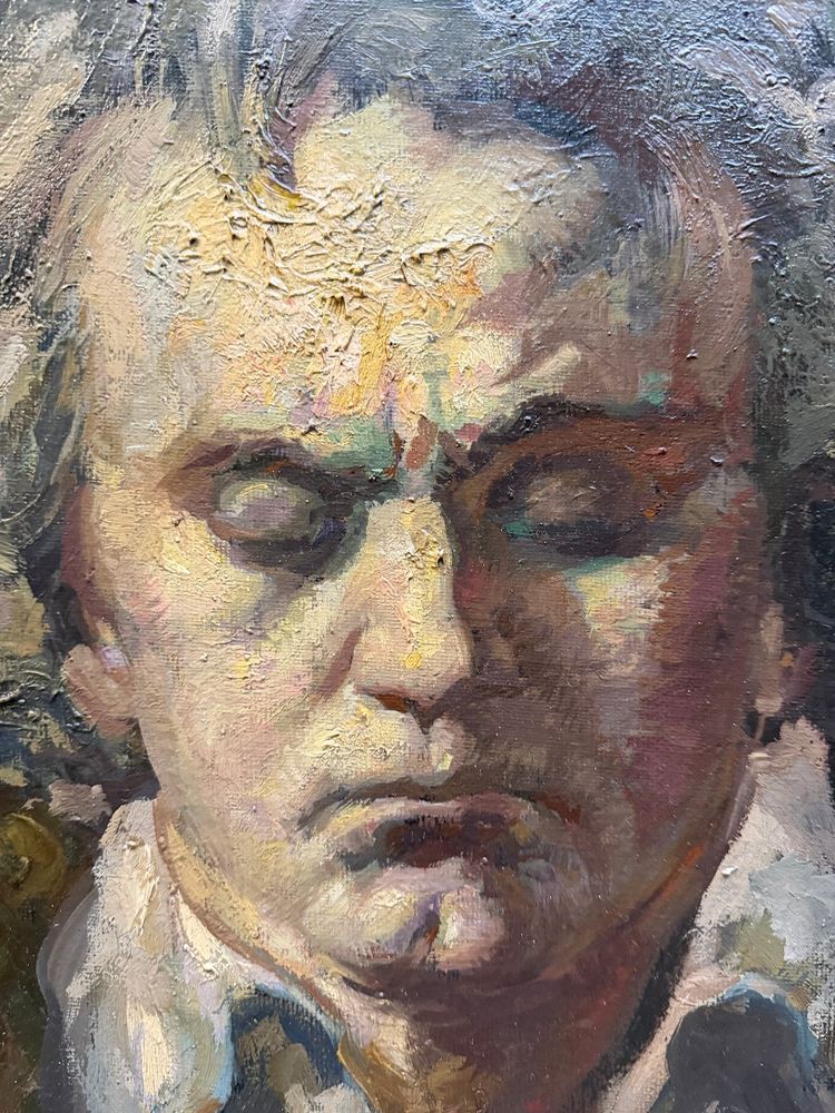 Henri Jules Charles DE GROUX (1866-1930) - Portrait of Beethoven