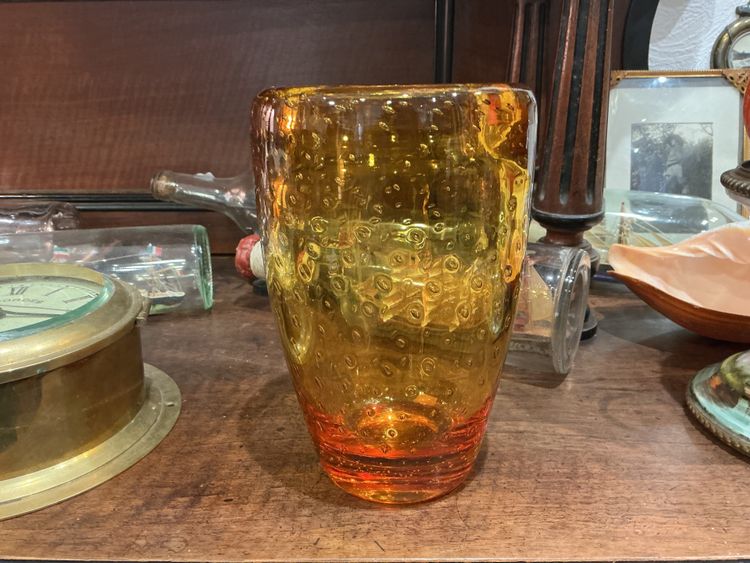 Murano crystal vase