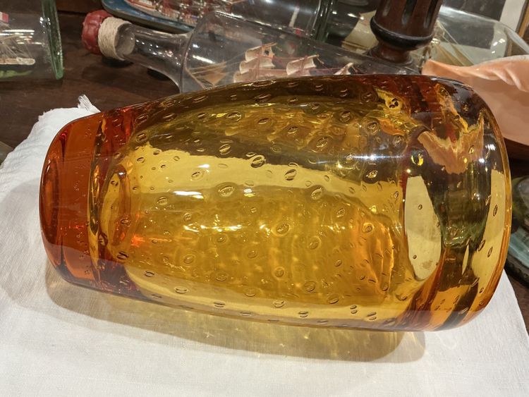 Murano crystal vase