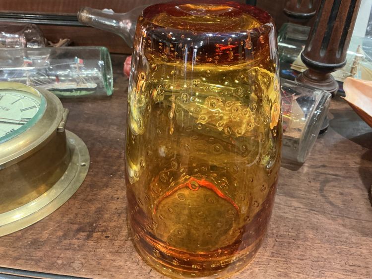 Murano crystal vase