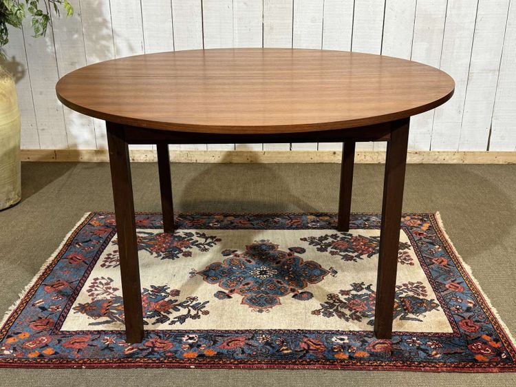 1970s teak table with 1 extension