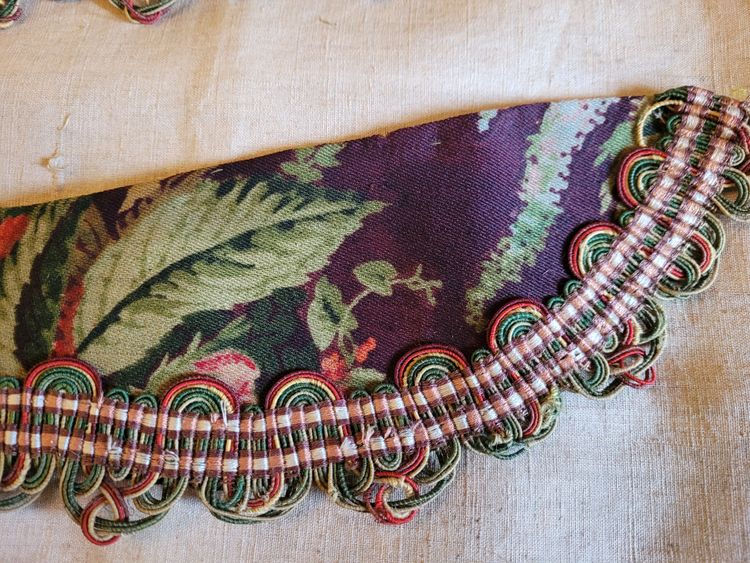 Pair of curtain tiebacks, Napoleon III period