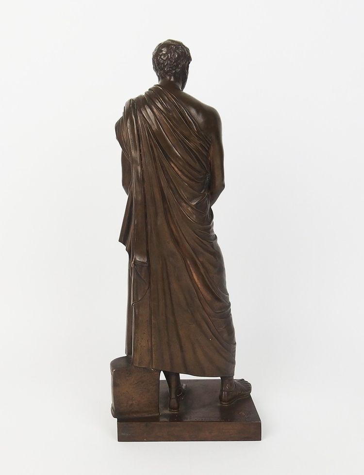 "Demosthenes" Bronze sculpture by Barbedienne