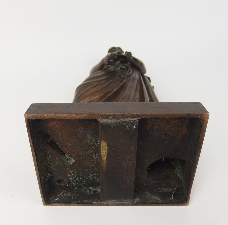 "Demosthenes" Bronze sculpture by Barbedienne