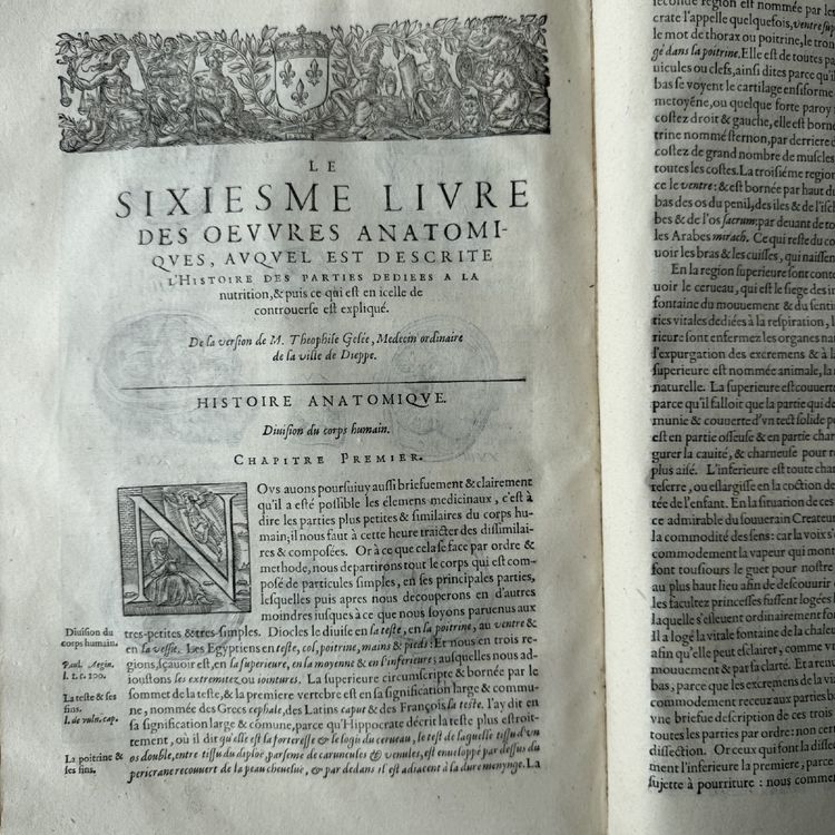 The Complete Anatomical Works of André du Laurens, dated 1621