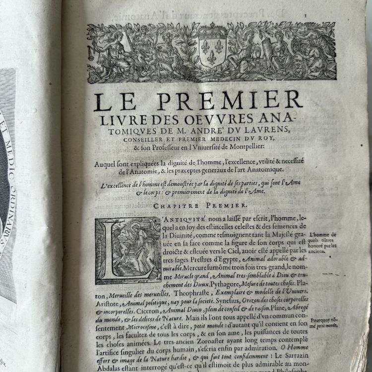 The Complete Anatomical Works of André du Laurens, dated 1621