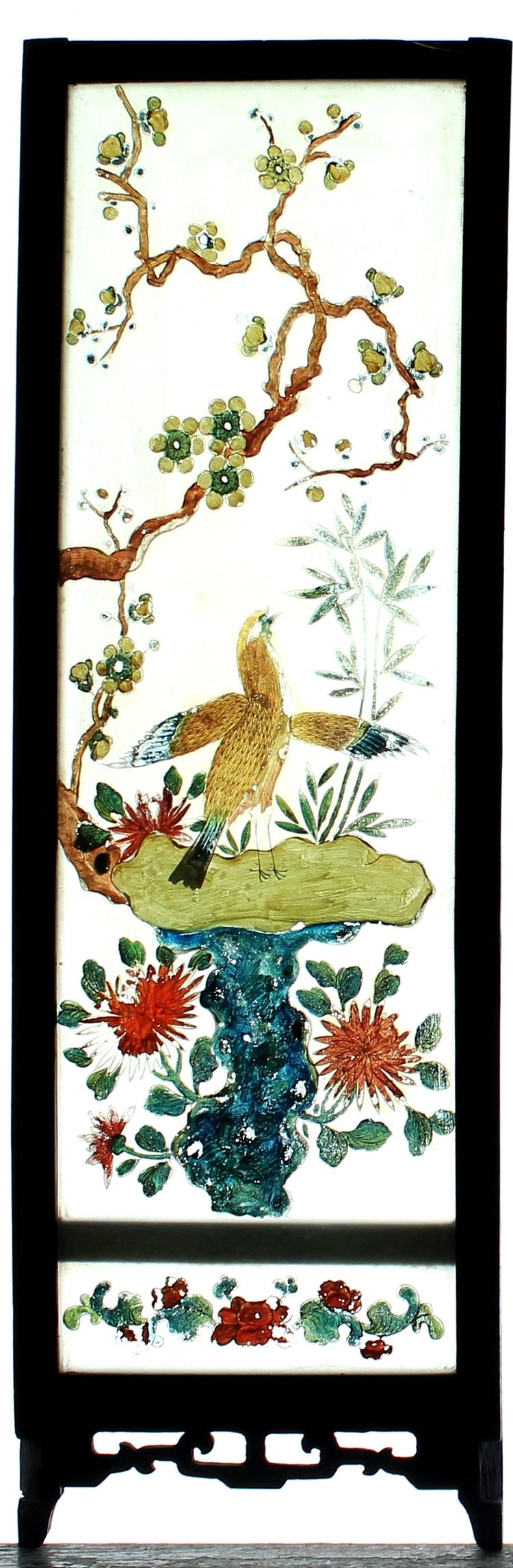 Panneaux de paravent de table asiatique