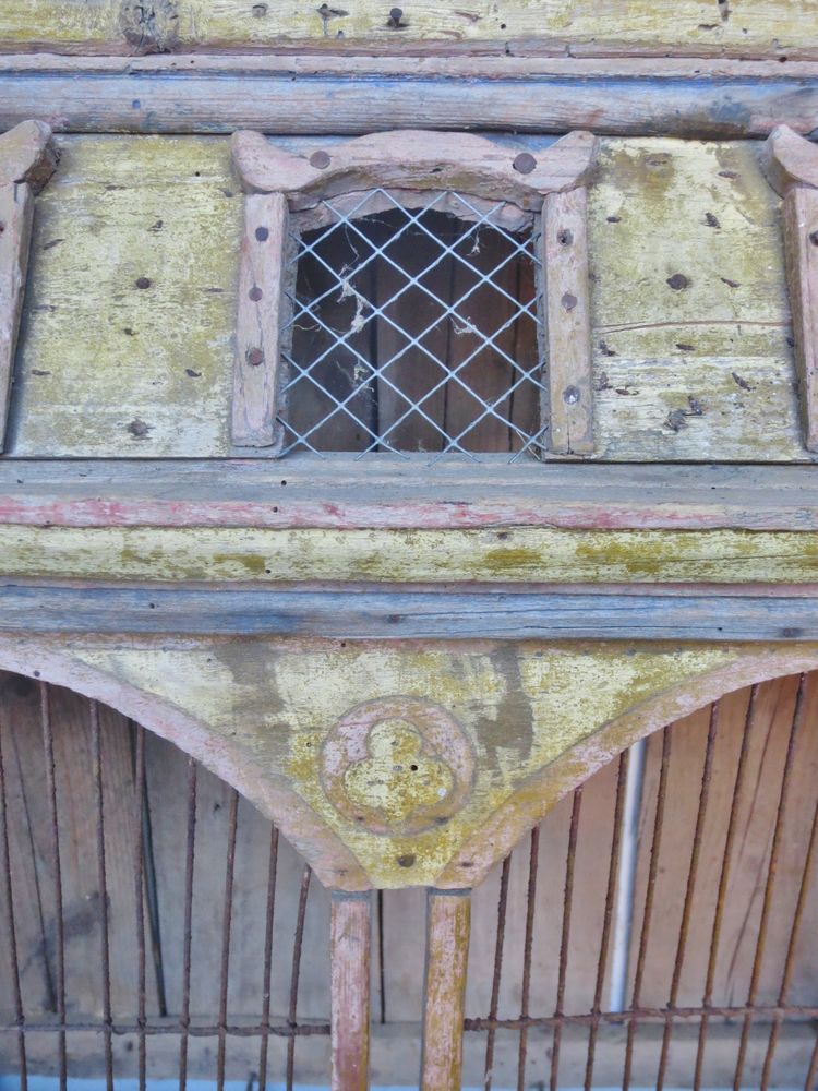Cage à oiseaux XIXe siècle. 