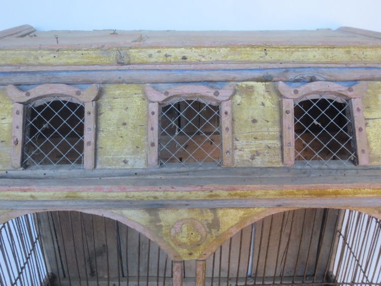 Cage à oiseaux XIXe siècle. 