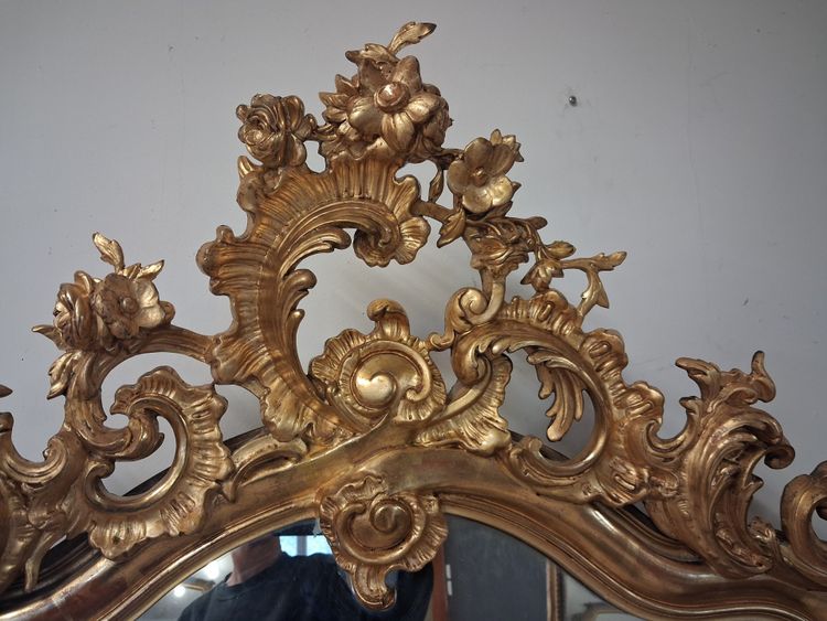 Specchio del XIX secolo in stile Luigi XVI  170 x 94