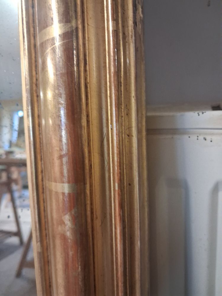 Specchio del XIX secolo in stile Luigi XVI  170 x 94