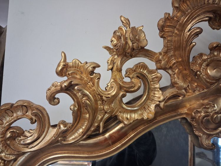 Specchio del XIX secolo in stile Luigi XVI  170 x 94