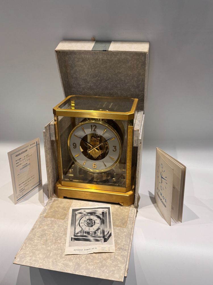 JAEGER-LECOULTRE ATMOS Clock, Vintage Full Set