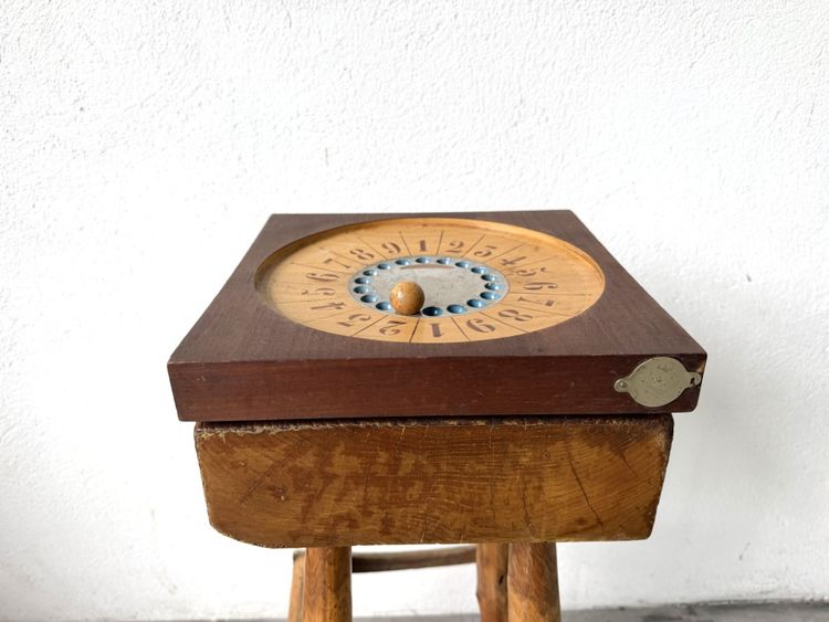 Wooden parlor ball set, 1950s