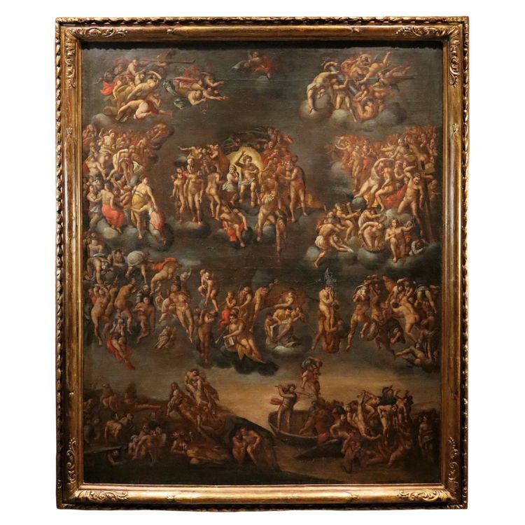 Le Jugement dernier (par Michel-Ange), Peintre romain du XVIIe siècle