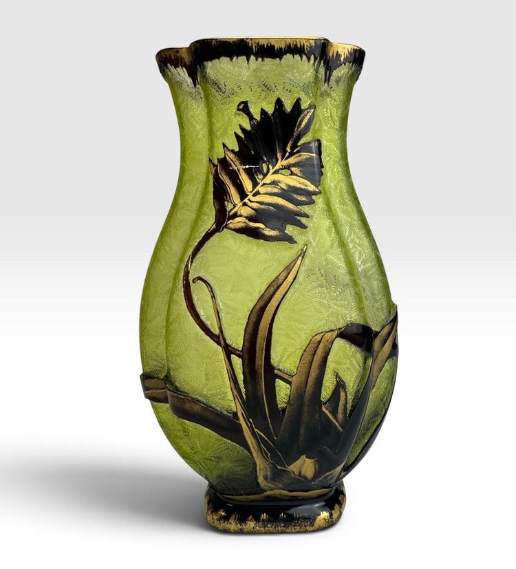 Baccarat – Vase „Bromelien“ 