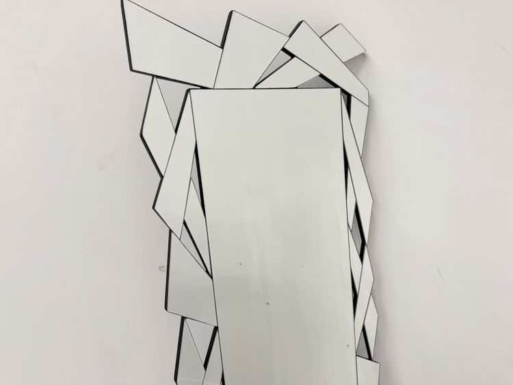 Graphic faceted mirror, 2000s