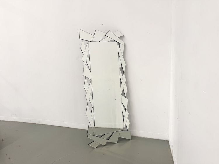 Graphic faceted mirror, 2000s
