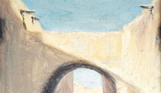 Oil On Canvas Marrakech Beginning XXth Century