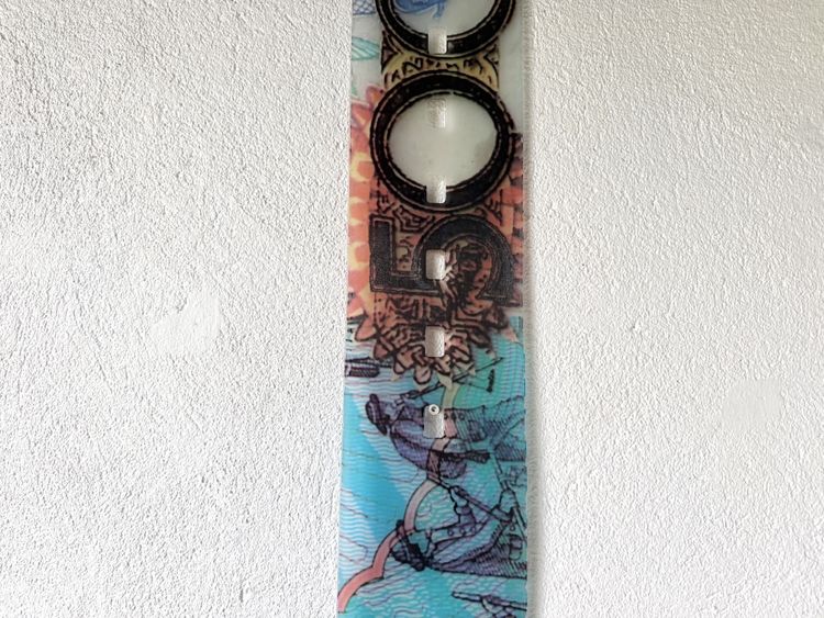 1990 Maxi Swatch wall clock, a giant 2-meter clock