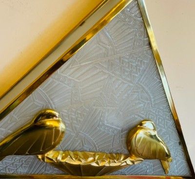 Art-déco-Wandleuchte