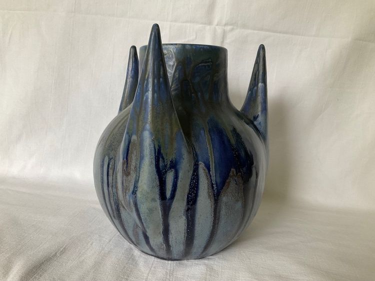 Metenier Gilbert Vaso in stile Art Déco 
