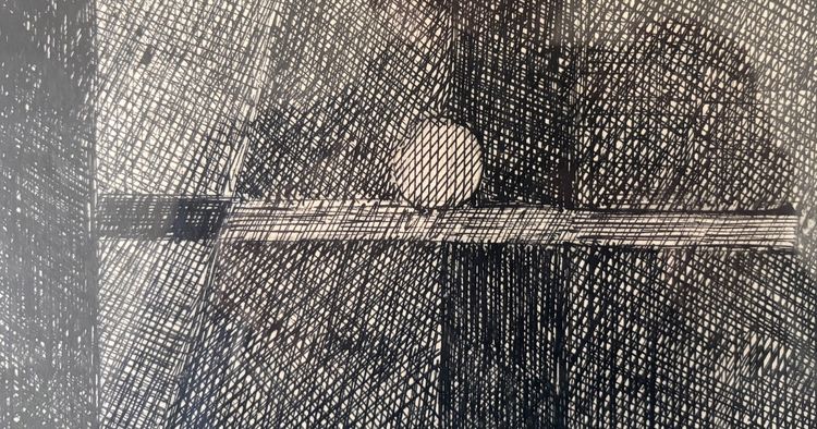 Jean Bertholle, Libri e sfera, 1982